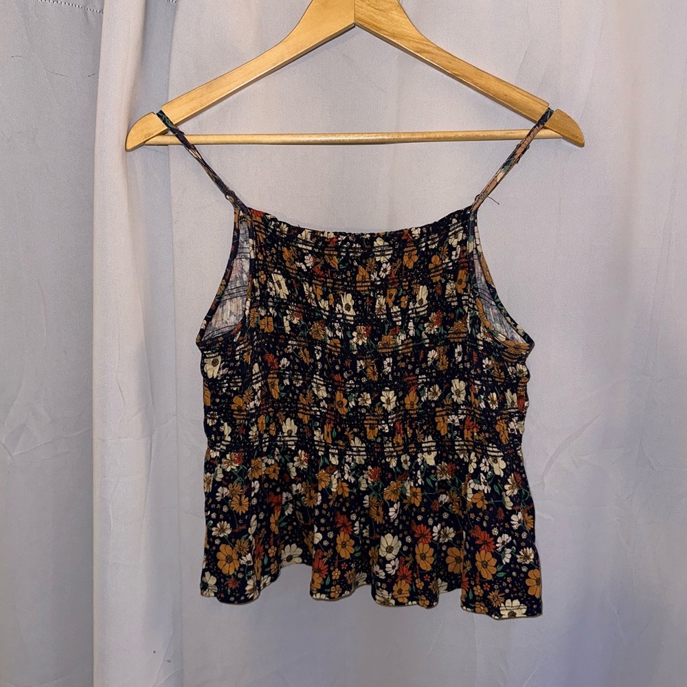 Floral tank top